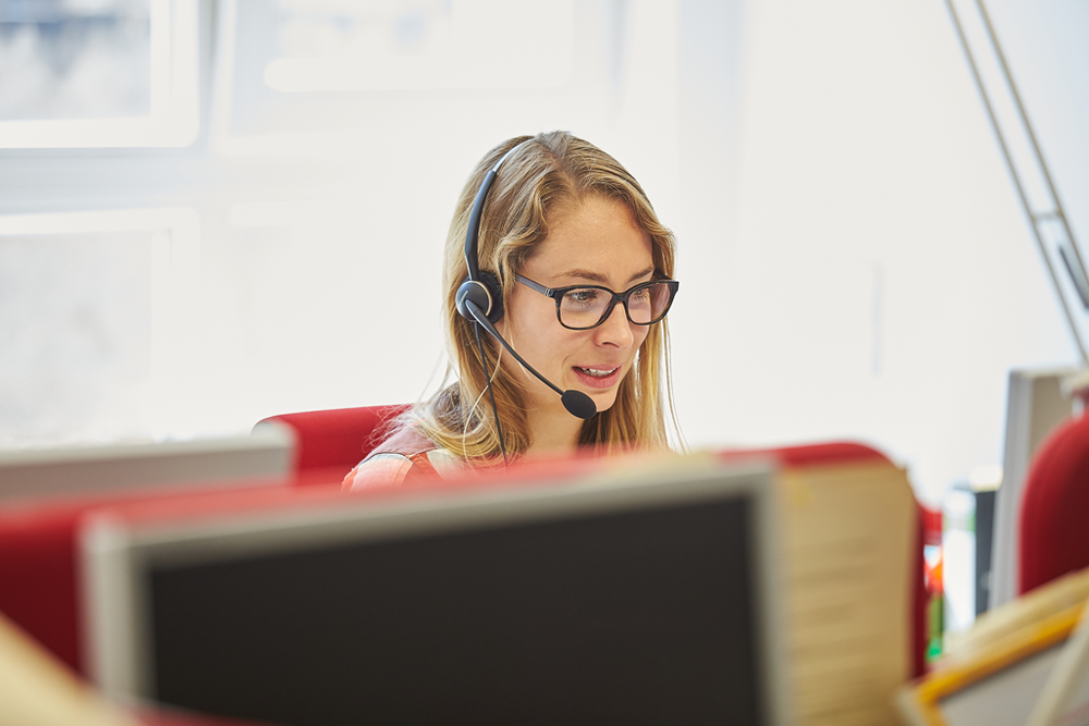 Bewerbung Service Center Studium